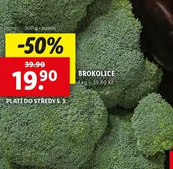 Lidl Brokolice nabídka