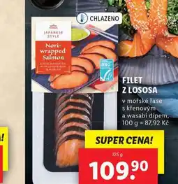 Lidl Filet z lososa nabídka