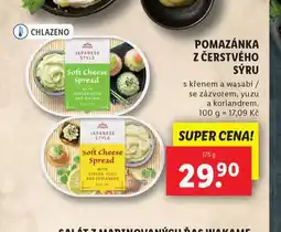 Lidl Pomazánka z čerstvého sýru nabídka