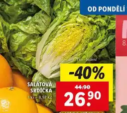 Lidl Salátová srdíčka nabídka