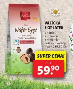 Lidl Vajíčka z oplatek nabídka