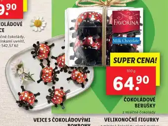 Lidl Čokoládové berušky nabídka