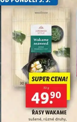 Řasy wakame