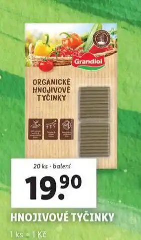 Lidl Hnojivové tyčinky nabídka