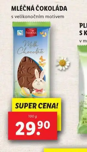 Lidl Mléčná čokláda nabídka