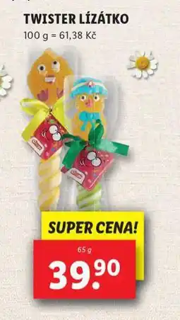 Lidl Twister lízátko nabídka