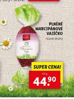 Lidl Plněné marcipánové vajíčko nabídka