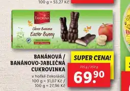 Lidl Banánová / banánovo-jablečná cukrovinka nabídka