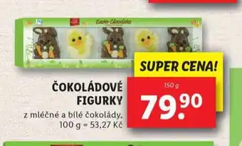 Lidl Čokoládové figurky nabídka