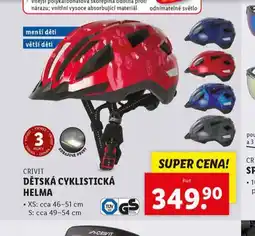 Lidl Dětská cyklistická helma nabídka