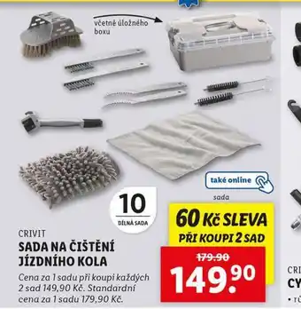 Lidl Sada na čištění jízdního kola nabídka