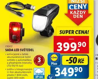 Lidl Sada led svítidel nabídka