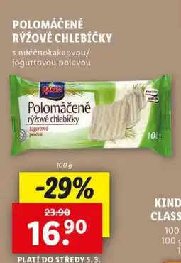 Lidl Polomáčené rýžové chlebíčky nabídka