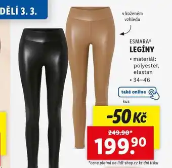 Lidl Legíny nabídka