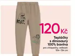 Pepco Tepláčky s dinosaury 100% bavlna nabídka