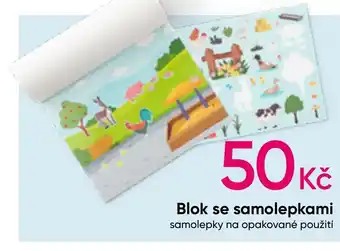 Pepco Blok se samolepkami samolepky na opakované použití nabídka