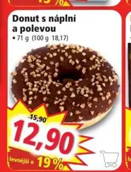 Norma Donut s náplní a polevou nabídka