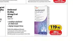 Dr. Max Ambroxol sirup nabídka