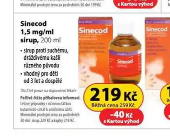 Dr. Max Sinecod sirup nabídka