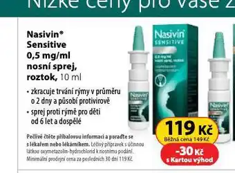 Dr. Max Nasivin sensitive nabídka