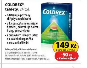 Dr. Max Coldrex tablety nabídka