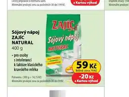 Dr. Max Sójový nápoj zajíc natural nabídka