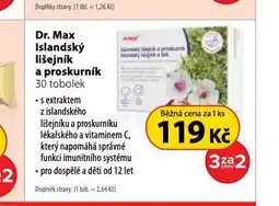 Dr. Max Dr. max islandský lišejník a proskurník nabídka
