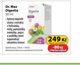 Dr. Max Dr. max digestia nabídka