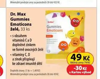 Dr. Max Dr. max gummies emotions želé nabídka