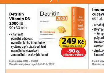 Dr. Max Detritin vitamin d3 2000 iu nabídka