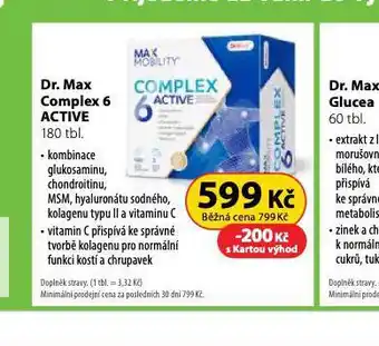 Dr. Max Dr. max complex 6 active nabídka