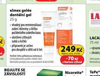 Dr. Max Elmex gelée dentální gel nabídka