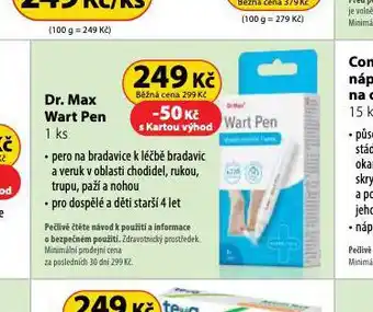 Dr. Max Dr. max wart pen nabídka