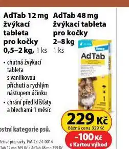 Dr. Max Adtab žvýkascí tableta pro kočky 2-8 kg nabídka