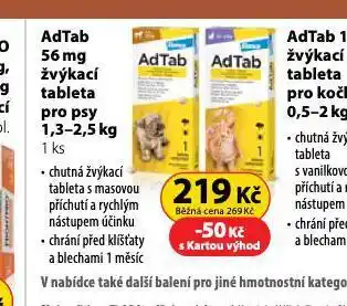 Dr. Max Adtab žvýkací tableta pro psy 1,3 - 2,5 kg nabídka