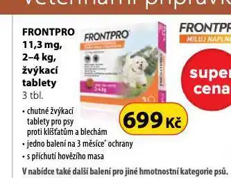 Dr. Max Front pro 2-4 kg žvýkací tablety nabídka