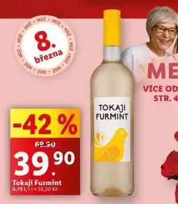 Lidl Tokaji furmint nabídka