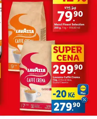 Lidl Lavazza caffé crema nabídka