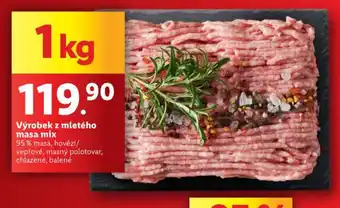 Lidl Výrobek z mletého masa mix nabídka