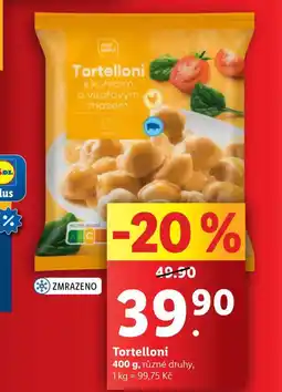 Lidl Tortelloni nabídka