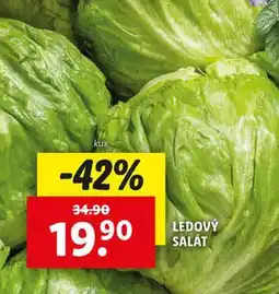 Lidl Ledový salát nabídka