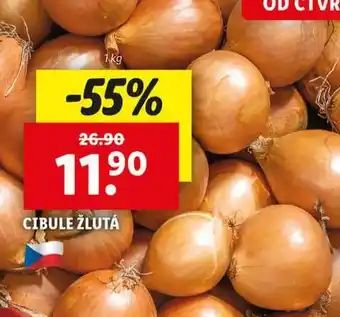 Lidl Cibule žlutá nabídka