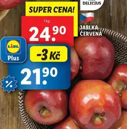 Lidl Jablka červená nabídka