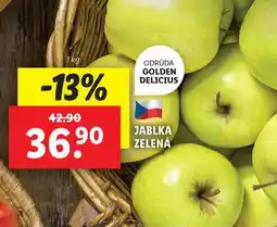 Lidl Jablka zelená nabídka