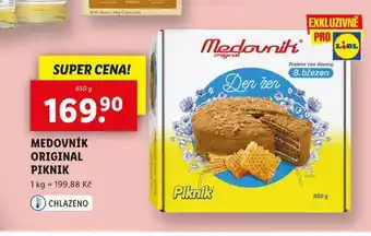 Lidl Medovník original nabídka