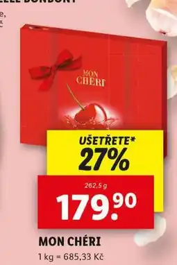 Lidl Mon chéri nabídka