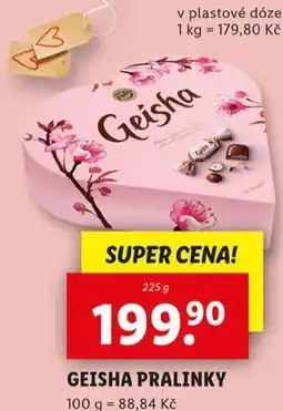 Lidl Geisha pralinky nabídka