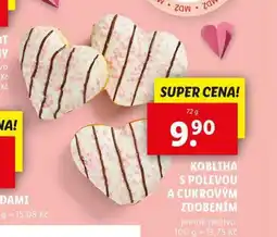 Lidl Kobliha s polevou a cukrovým zdobením nabídka