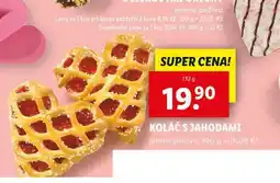 Lidl Koláč s jahodami nabídka