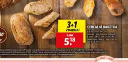 Lidl Cereální bagetka nabídka